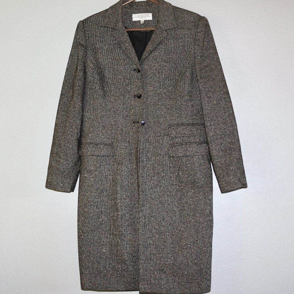 Larry Levine Suits Wool Jacket Blazer